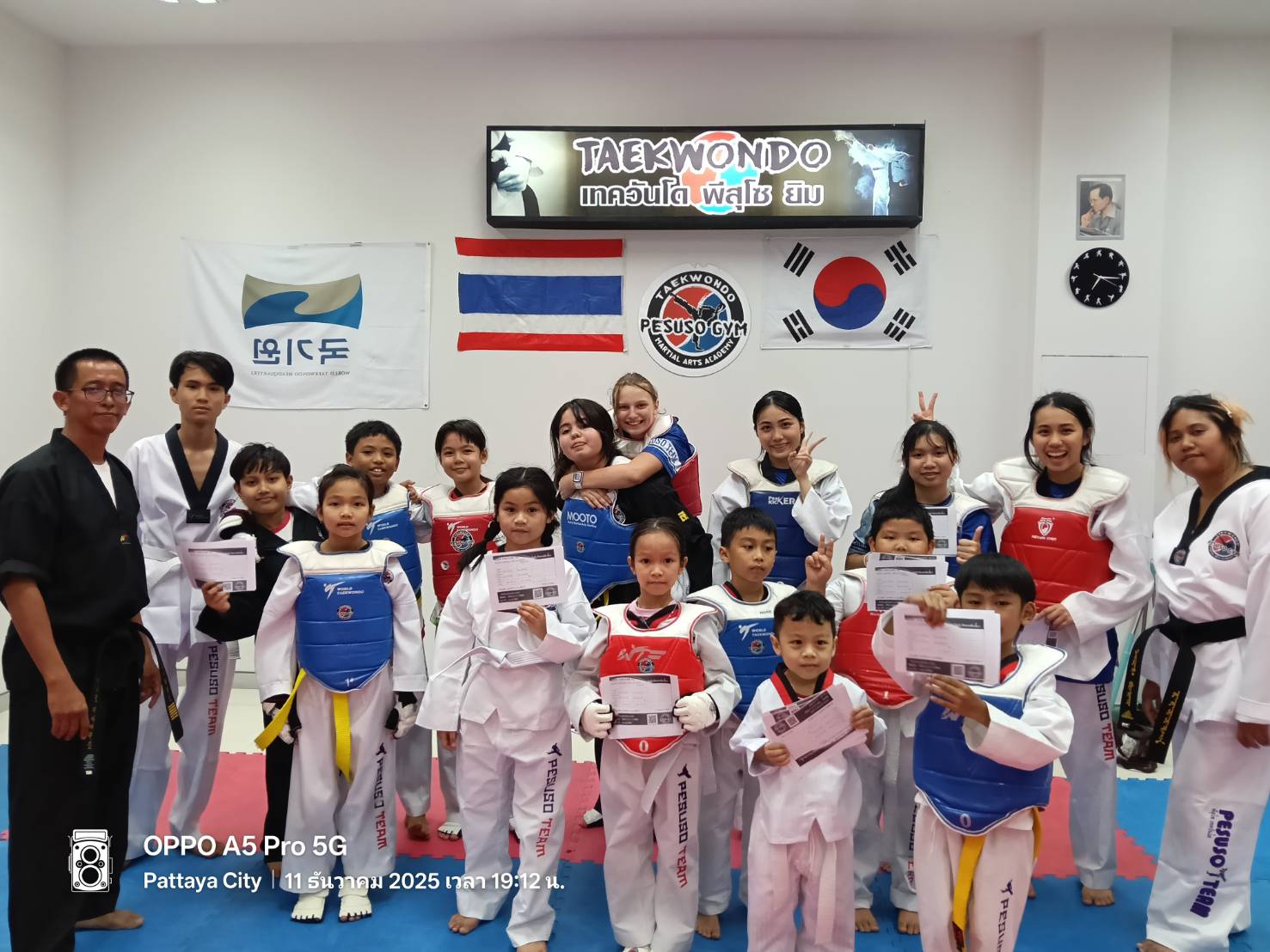 พีสุโซ เทควันโดทีม ( PESUSO TAEKWONDO TEAM )